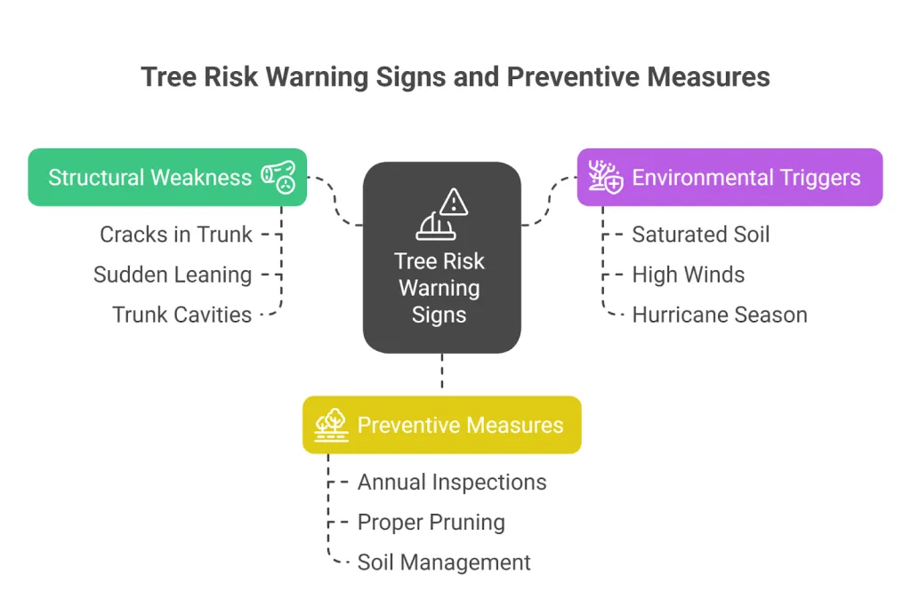 Tree Risk Warning Signs Graph